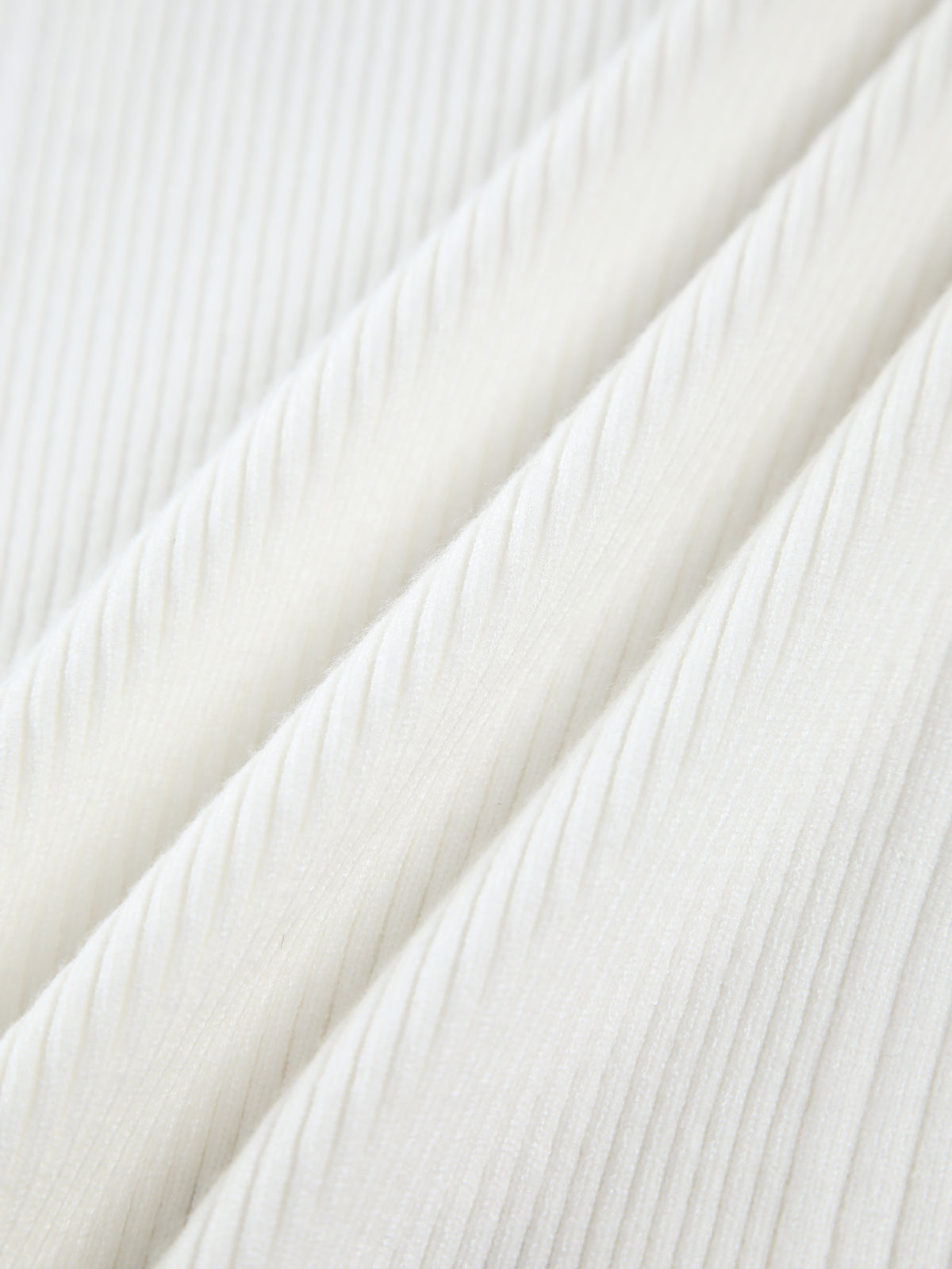 Kesikli Bölünmüş Boncuk Detaylı Kaburga Örgü Üst