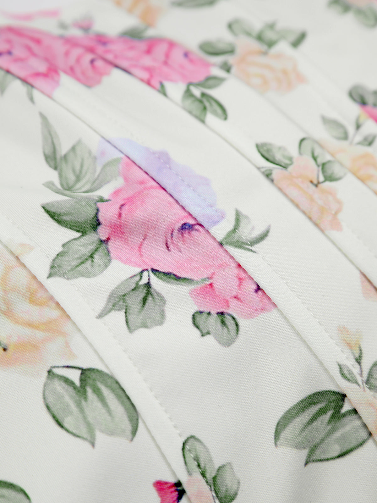 Çiçek Kalp Yaka Korse