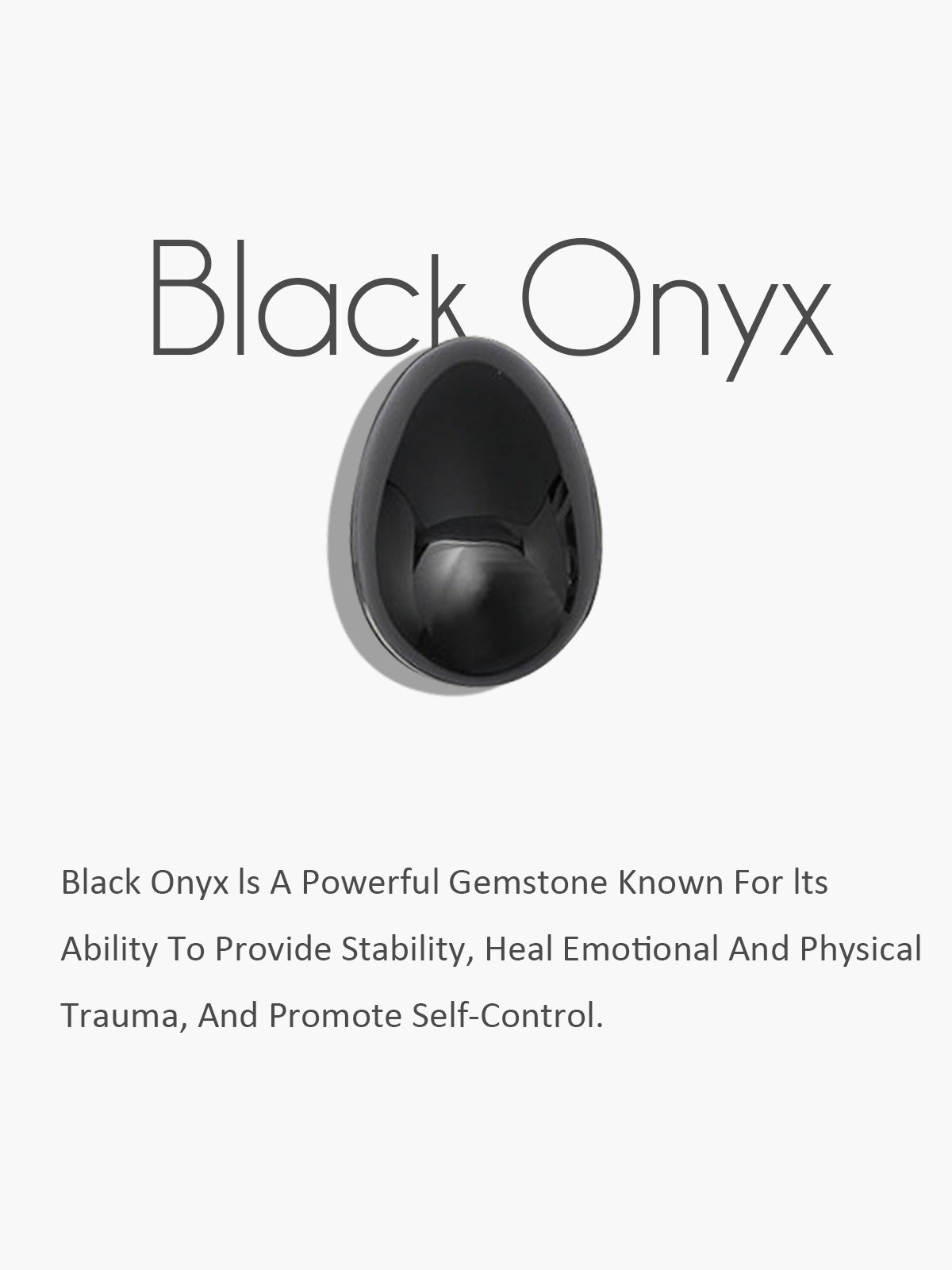 Geceyarısı Zarafeti Siyah Oniks Küpeler