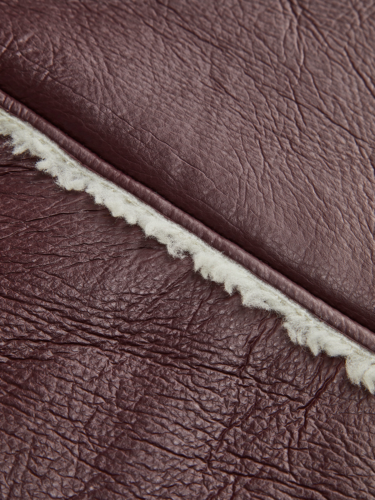 Yaka Kenarlı Kırpılmış Polar Ceket