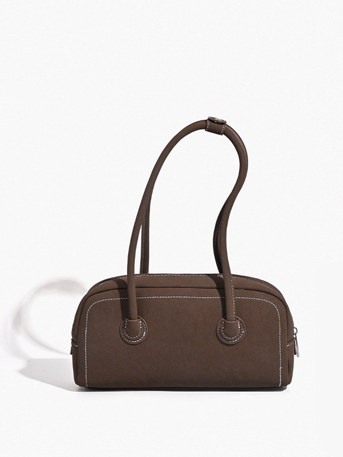 Yapay Elmas Dekorlu Üst Saplı Çanta