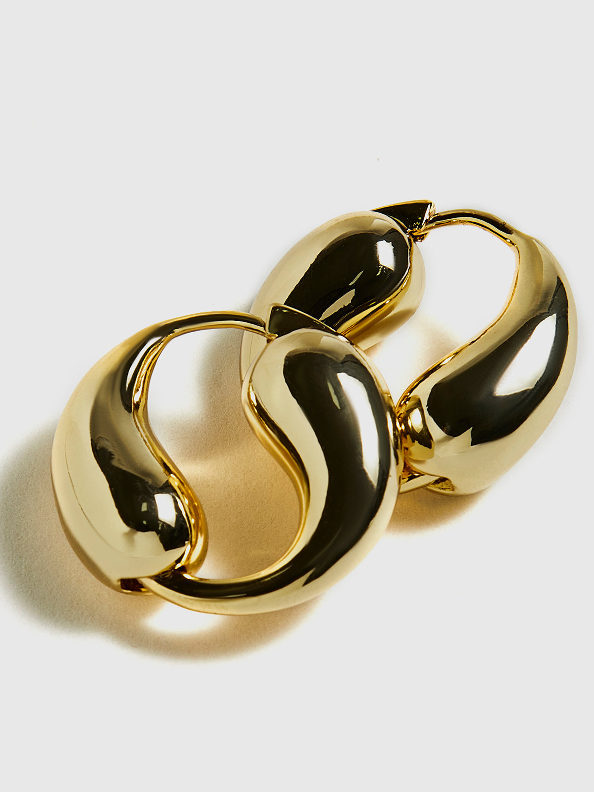 Tai Chi Su Damlası Halka Küpeler