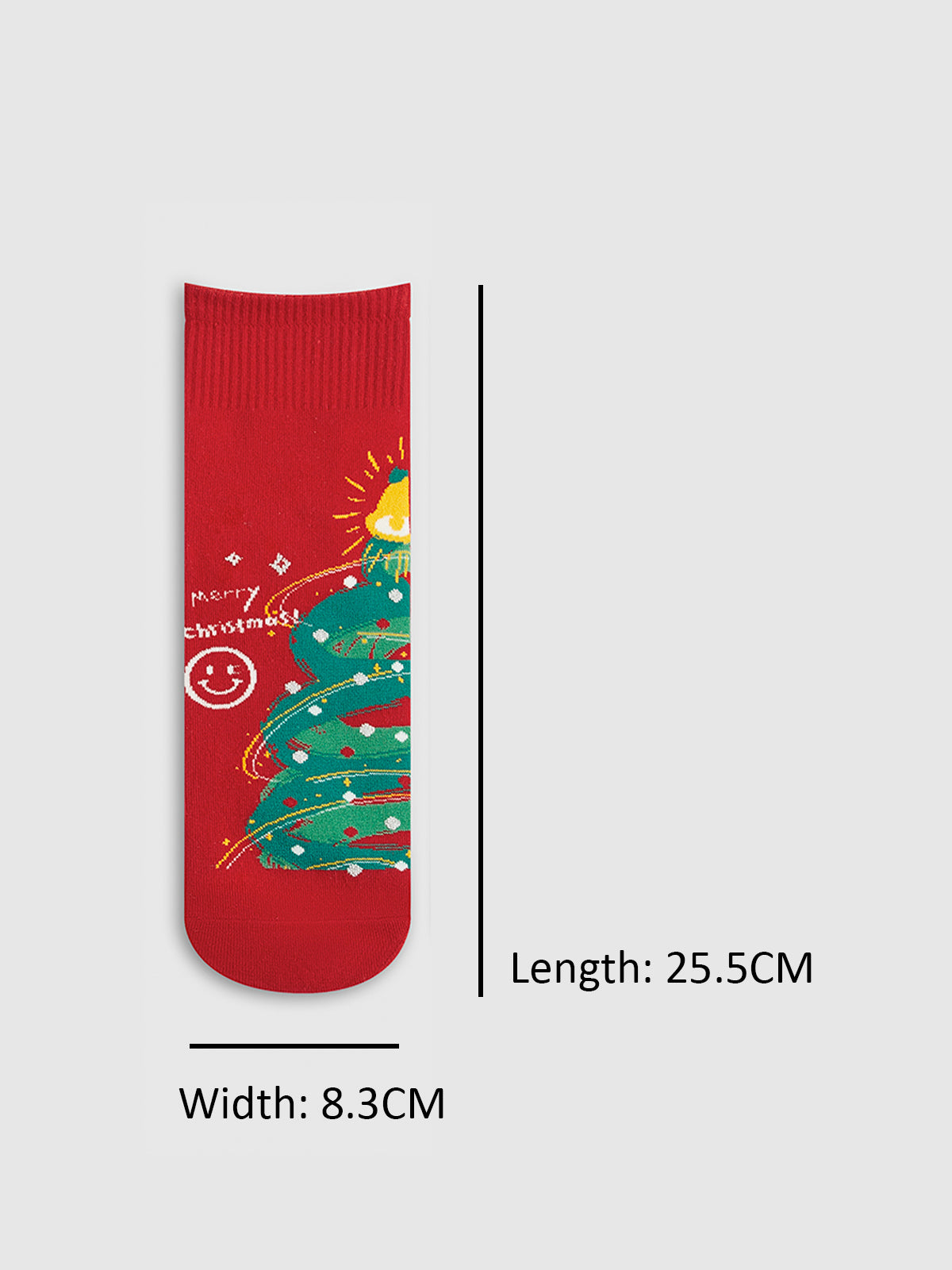 Çoraplı Karikatür Noel Hediye Kutusu