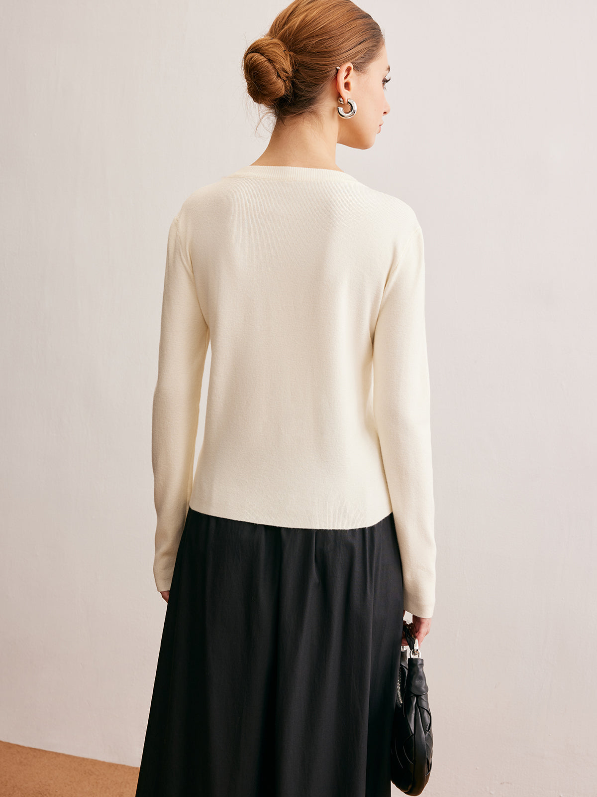 Çift Yönlü Fermuarlı Payetli Hırka