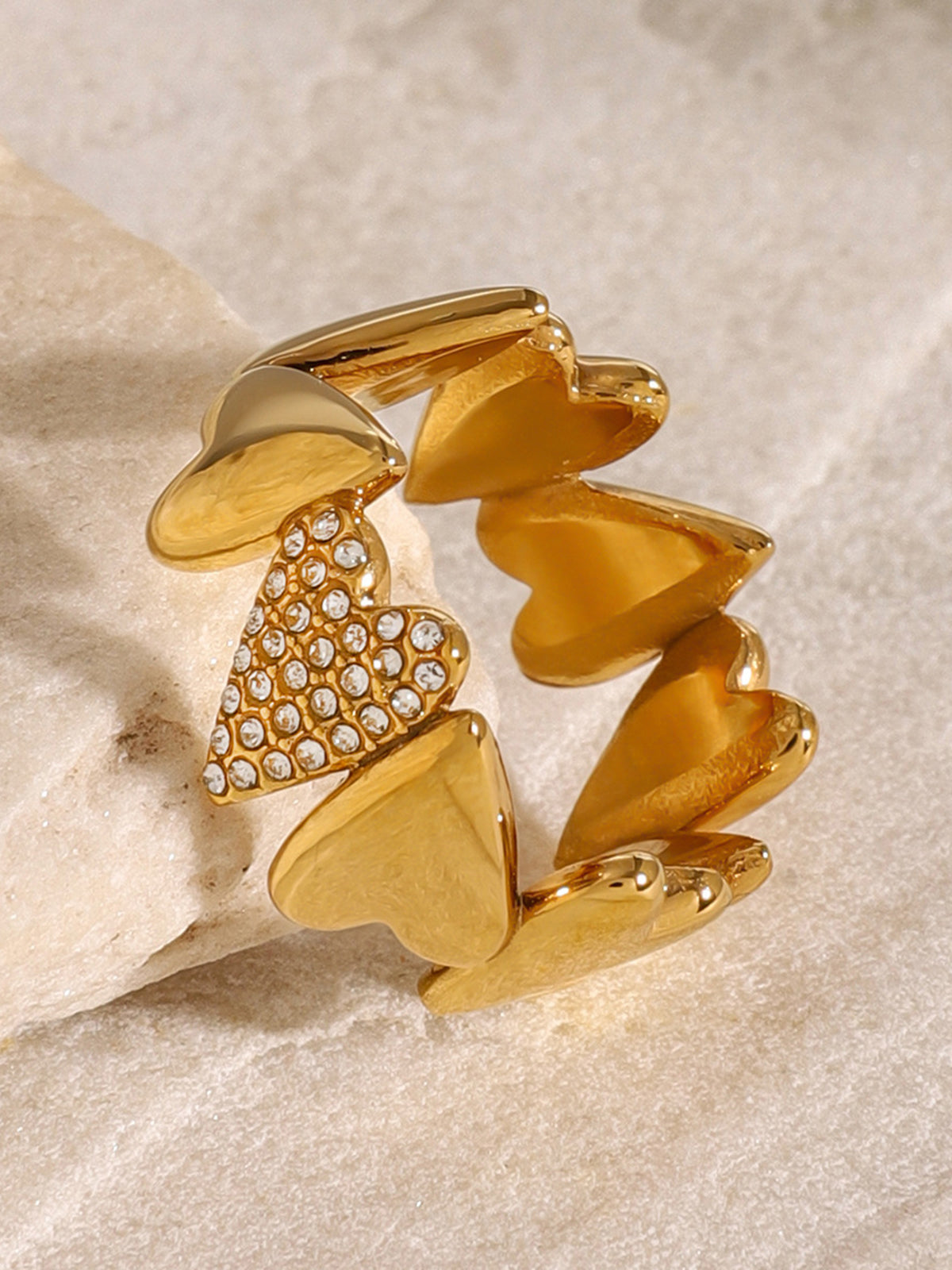 Romantik Kalp Yüzük