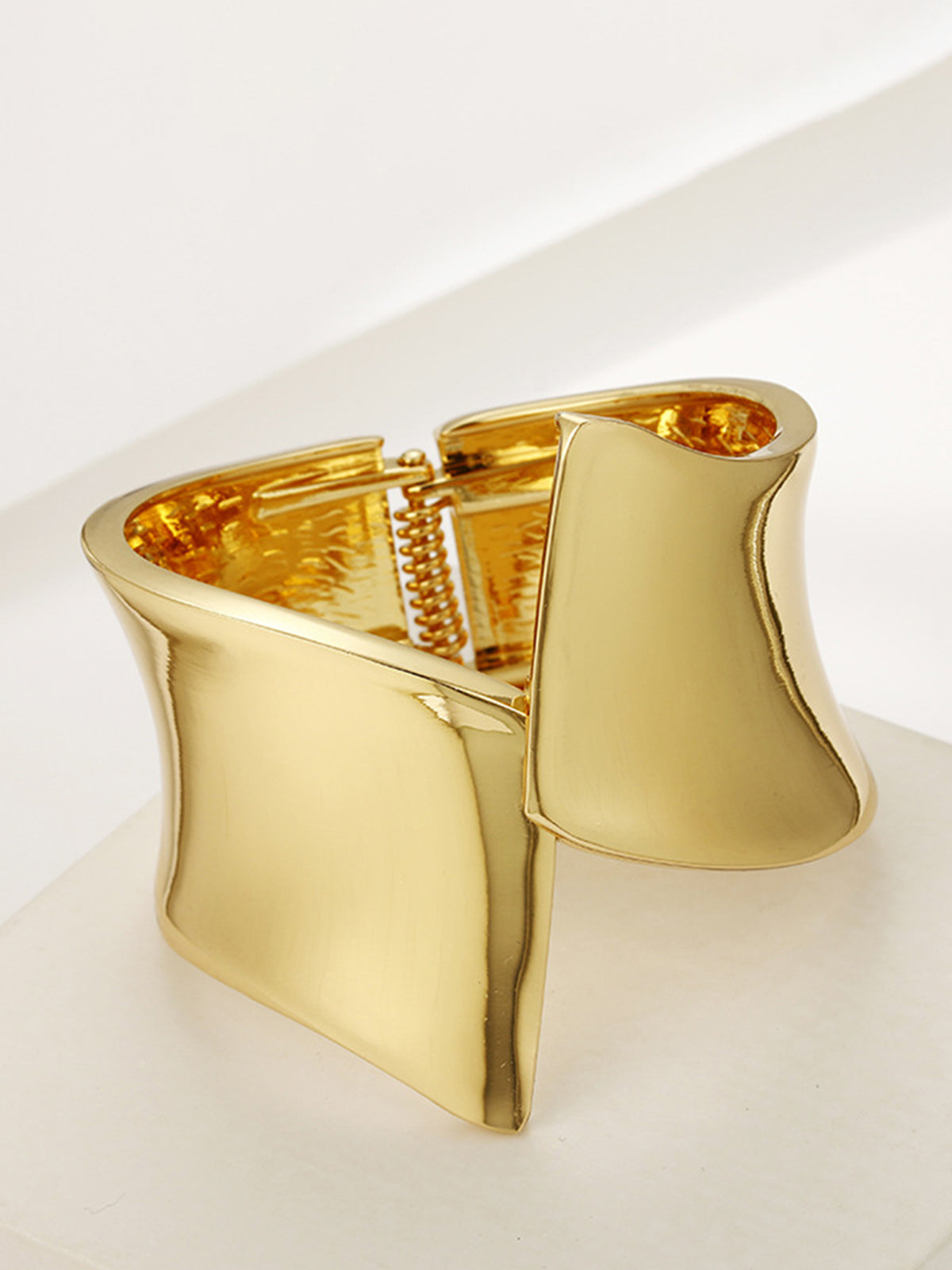 Asimetrik Parlak Tünel Bileklik