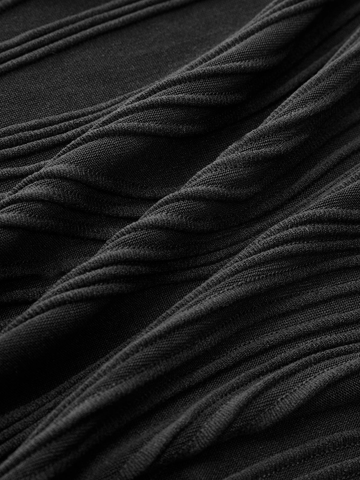 Pileli Askılı Elbise