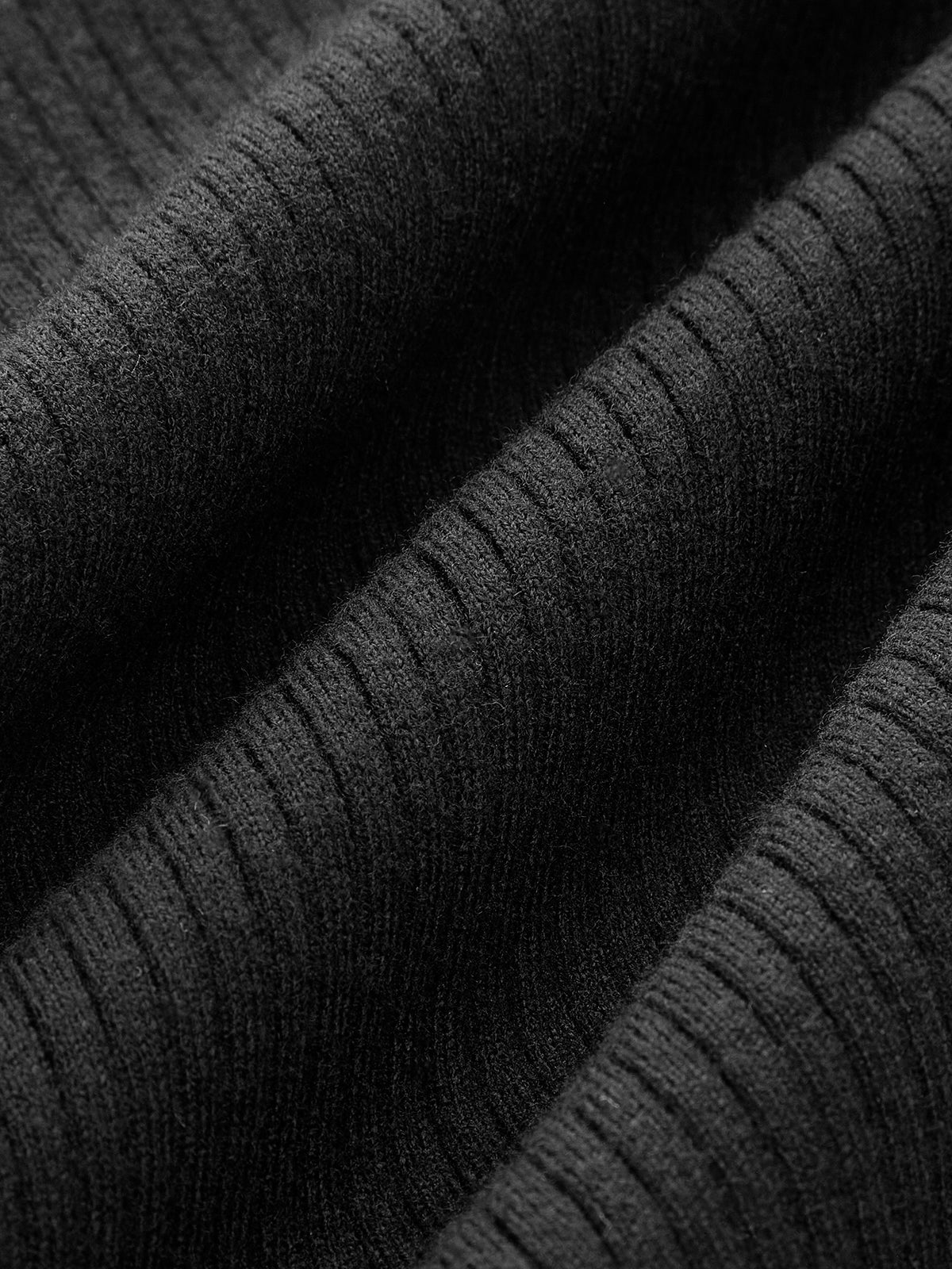 Kaburga Kontrast Manşetli Kazak