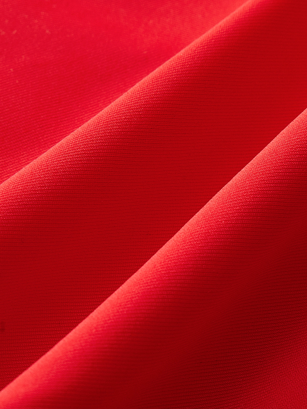 Kırmızı Tek Parça Kesik Mayo