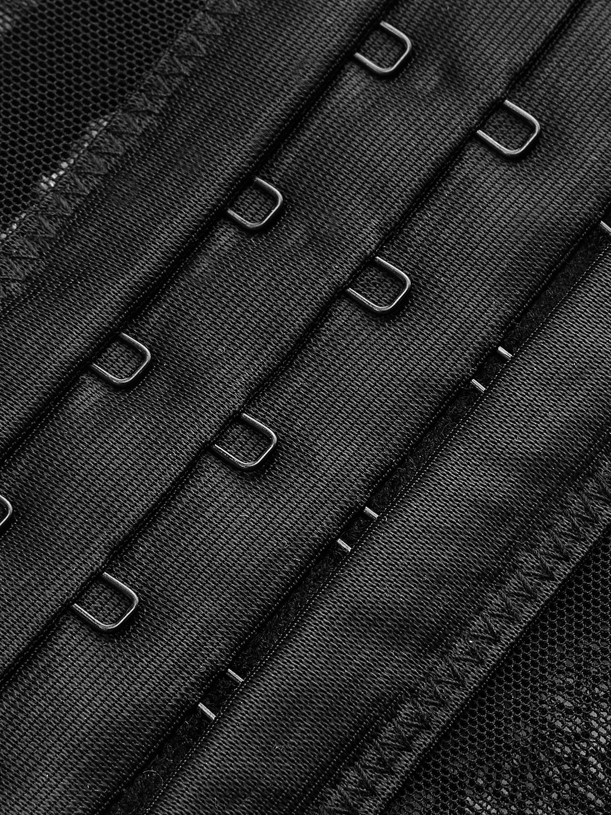 Yarı Şeffaf Çiçekli Dantel Korse Üst