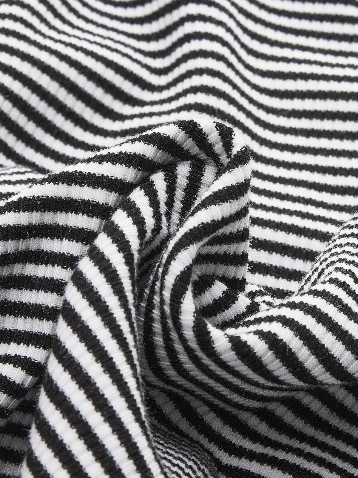 Çizgili Yuvarlak Yaka Atlet