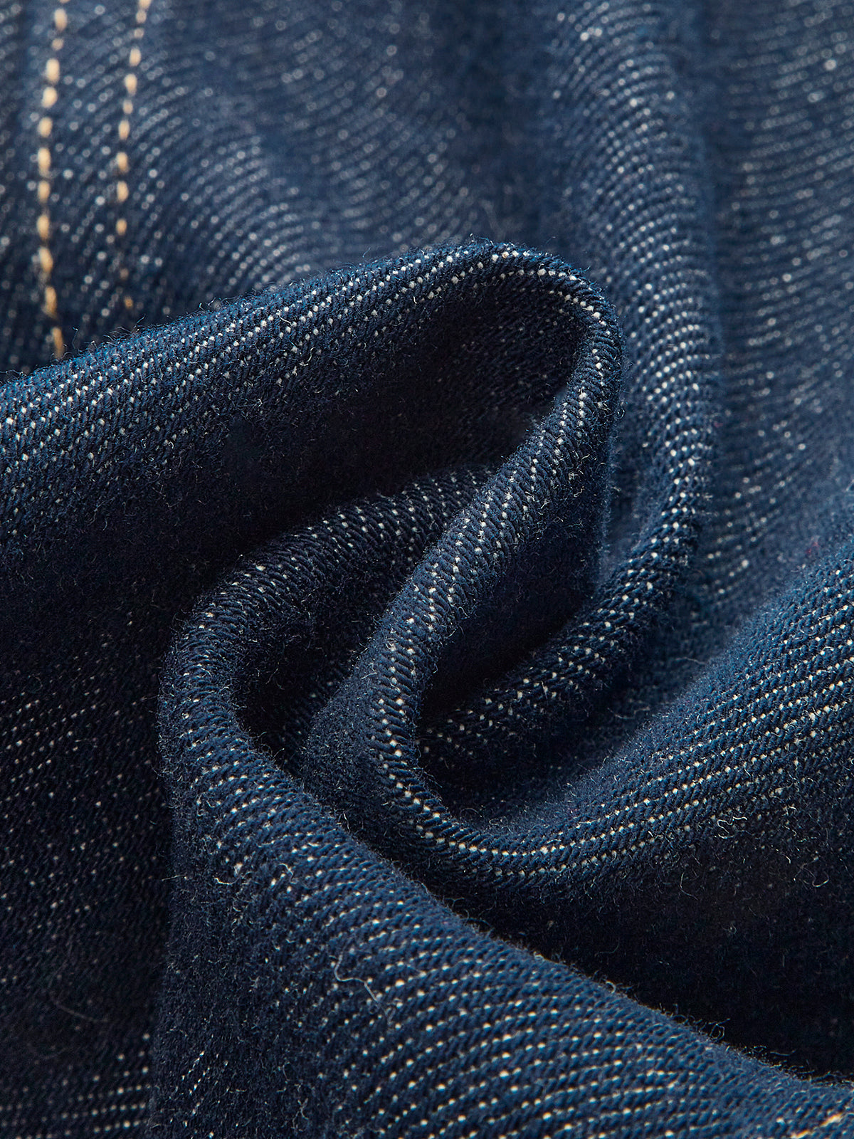 Metal Detaylı Kot Yelek