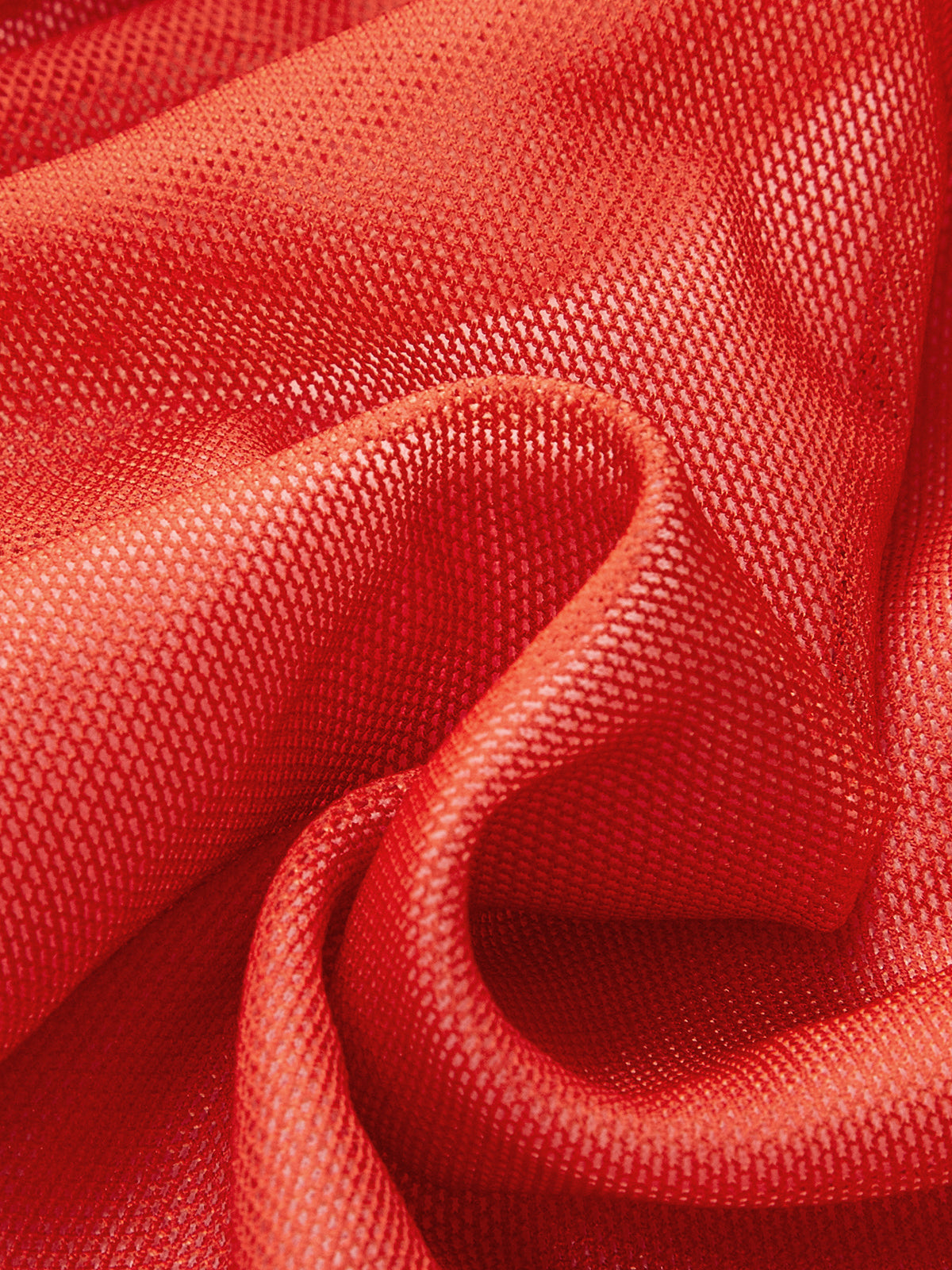 Renk Bloklu Degrade Askısız Büzgülü Fileli Bölünmüş Elbise