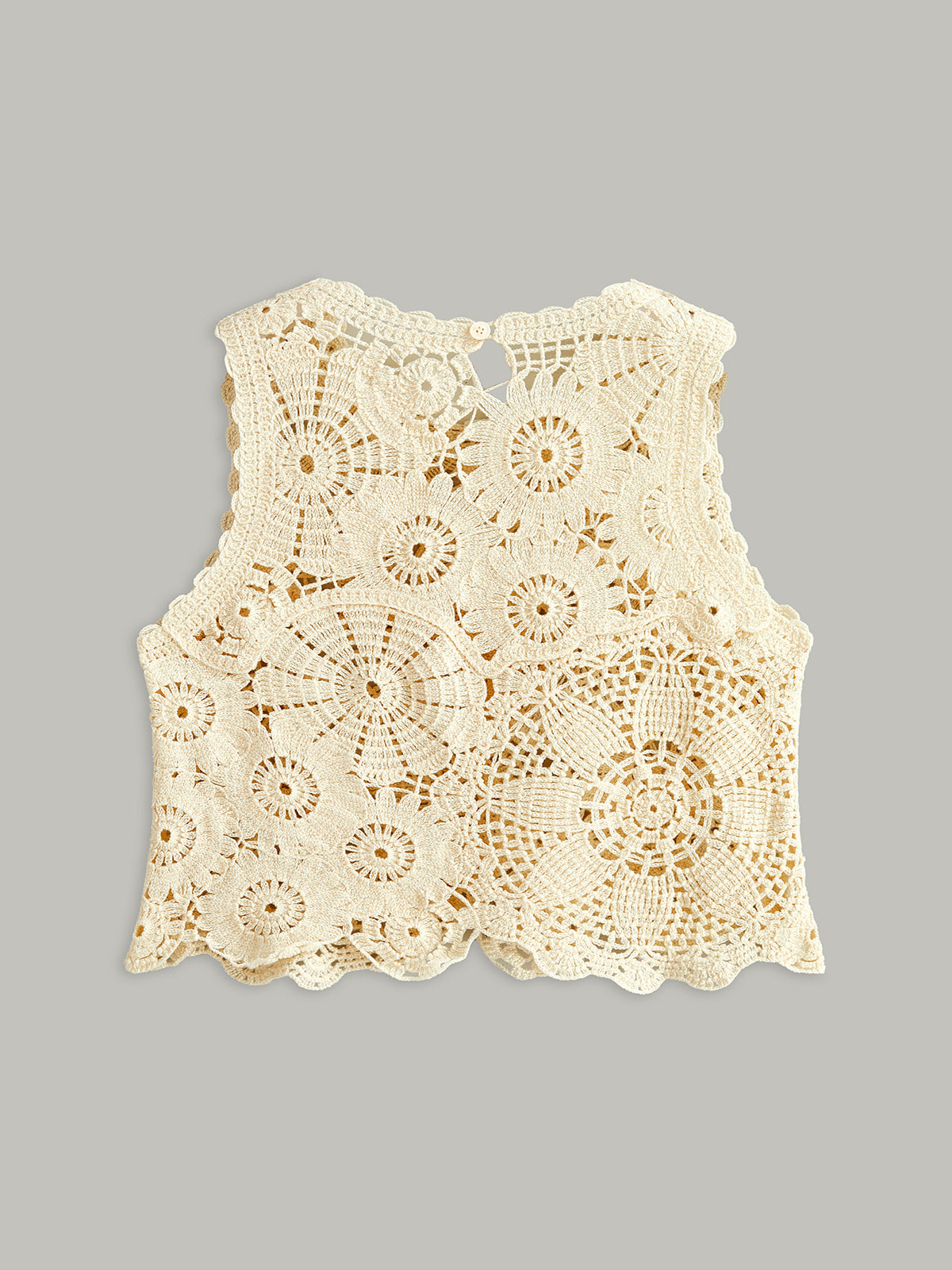 Şeffaf Kolsuz Tığ İşi Üst