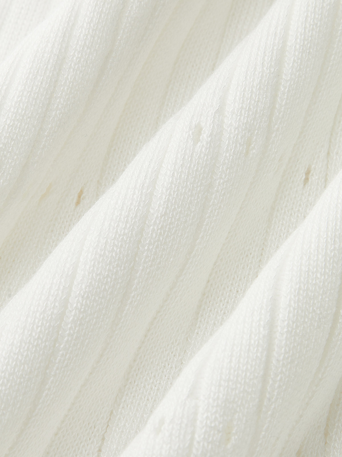 Kenarları Kesilmiş Örgü Midi Elbise