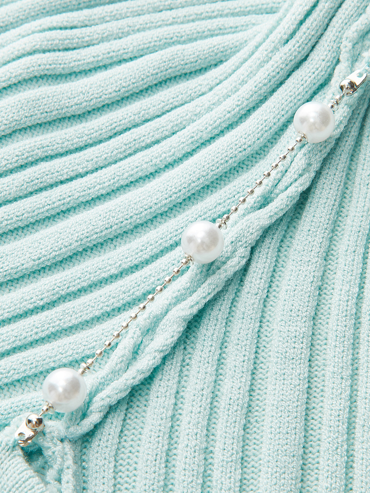 Kabartmalı Halter Örgü Üst