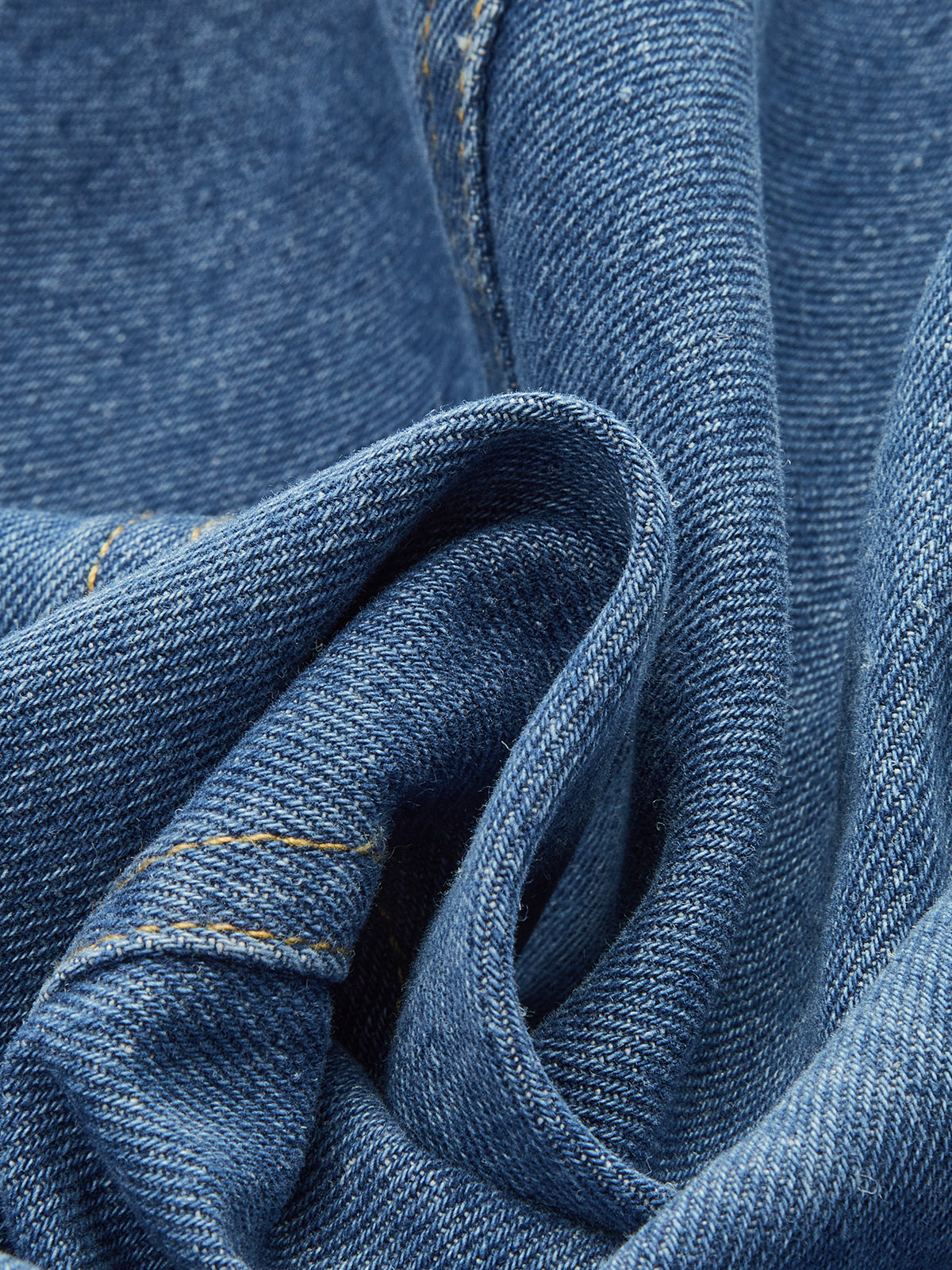 Önü Düğmeli Kot Yelek