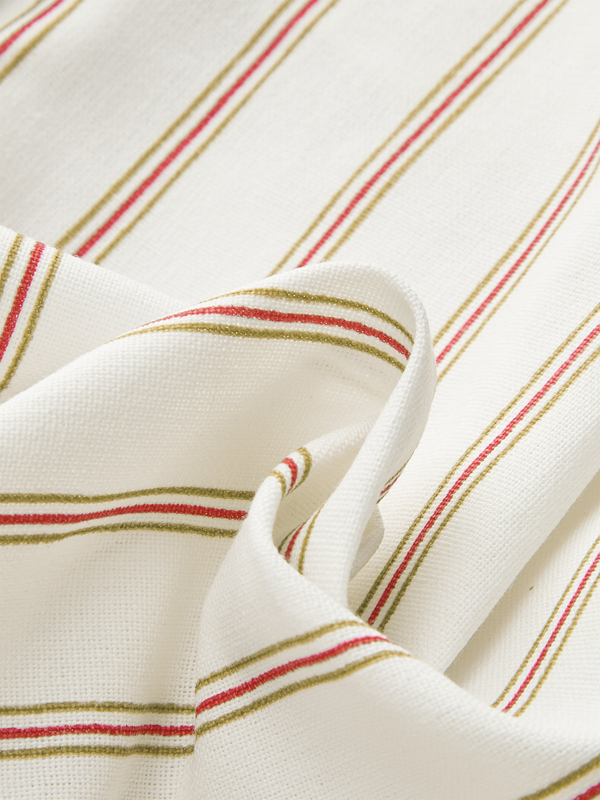 Kemerli Çizgili Şort Takımı