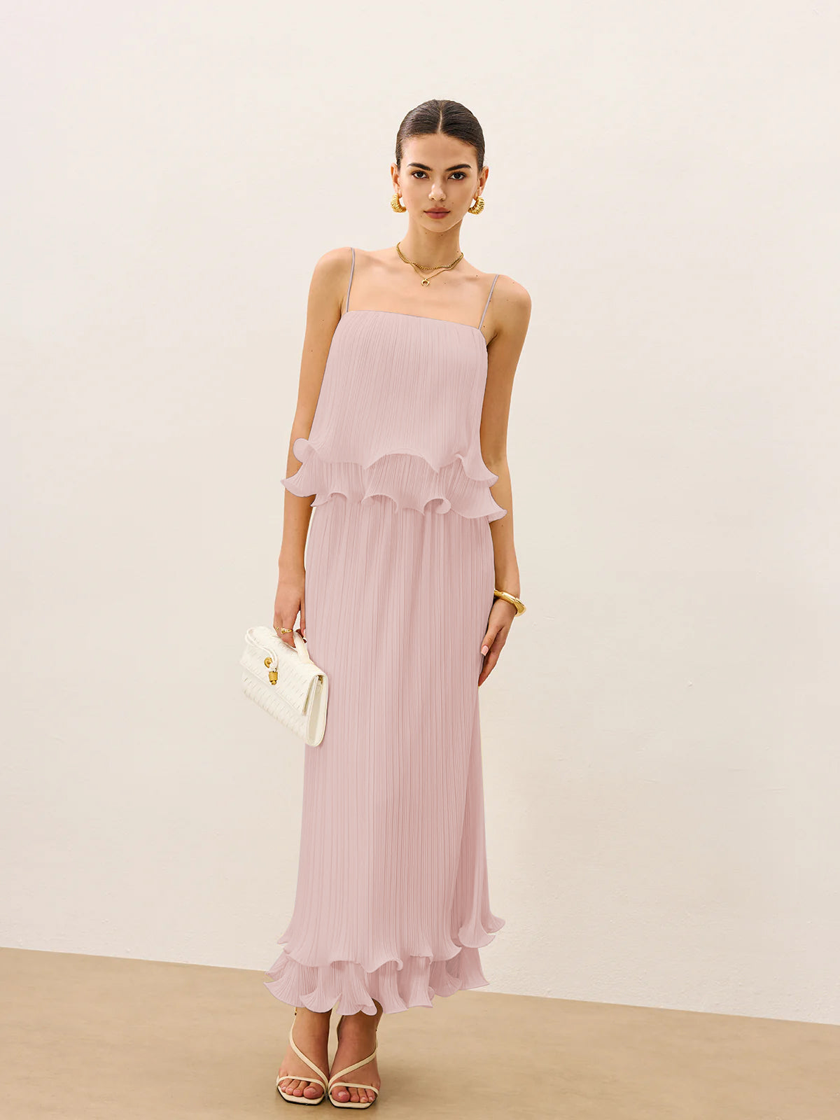 Kat Kat Volanlı Etek Takımı