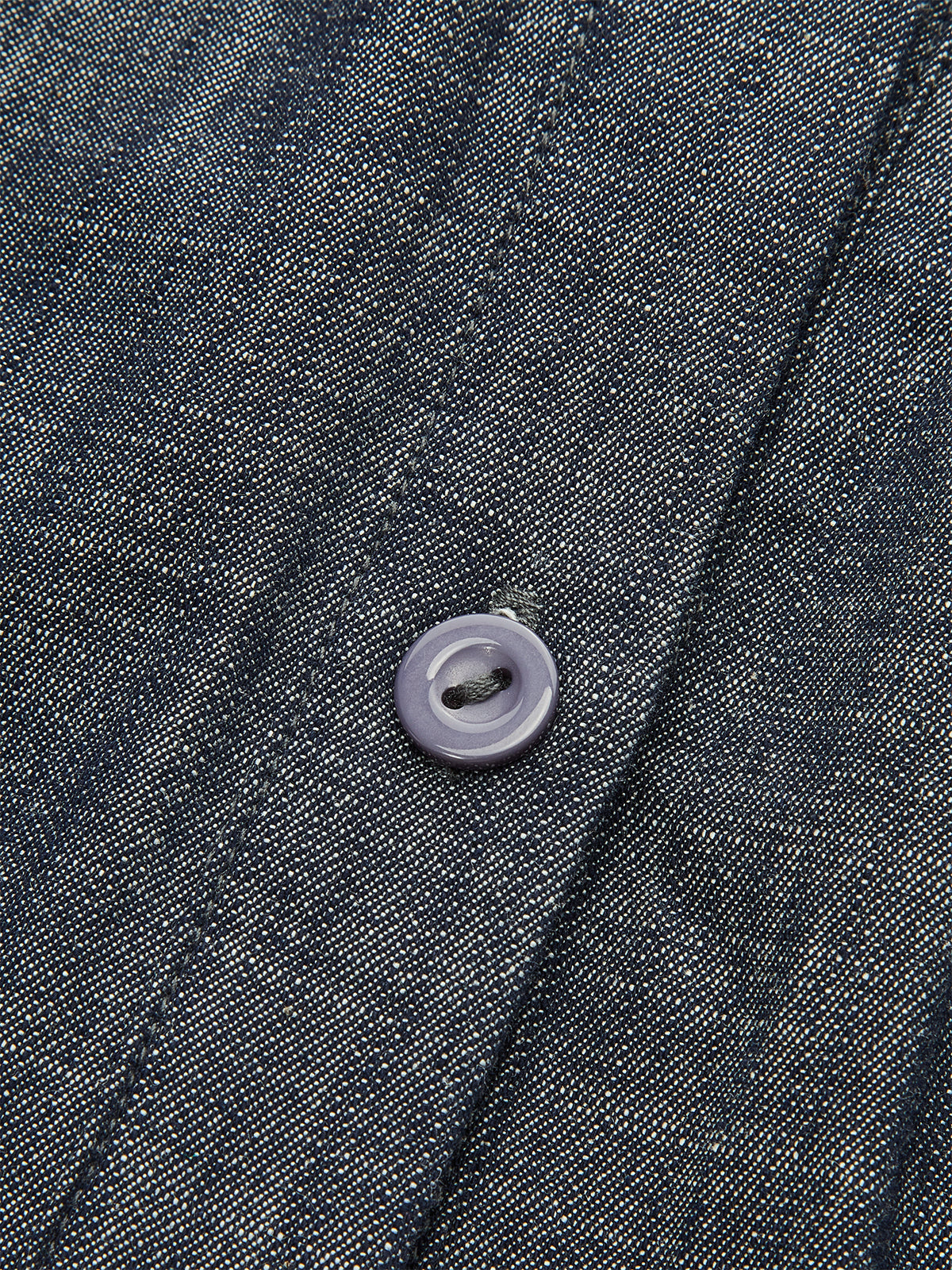 Puf Kollu Katlı Önü Düğmeli Maksi Elbise