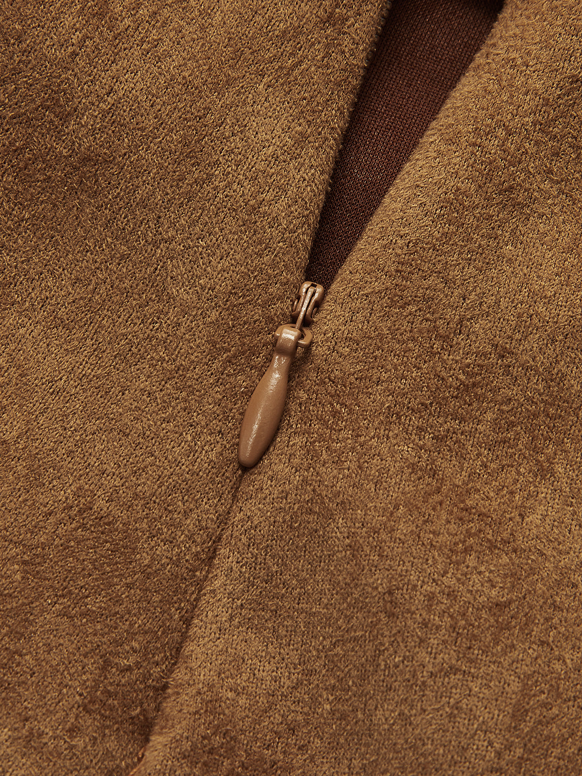 Süet Twist Mini Etek