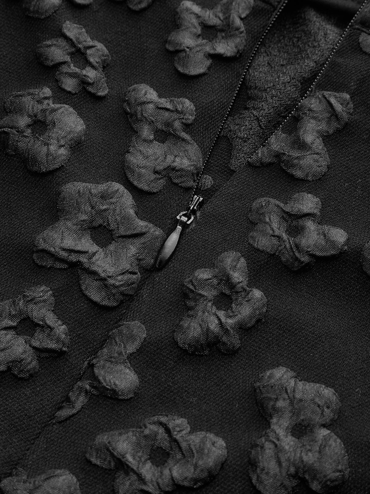 Çiçek Desenli Yüksek Bel Etek