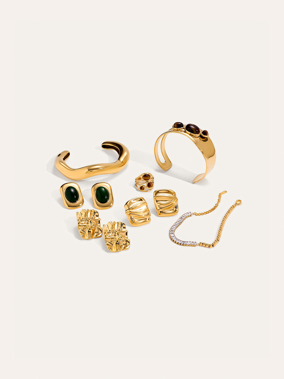 Kaplan Gözü Manşet Bileklik