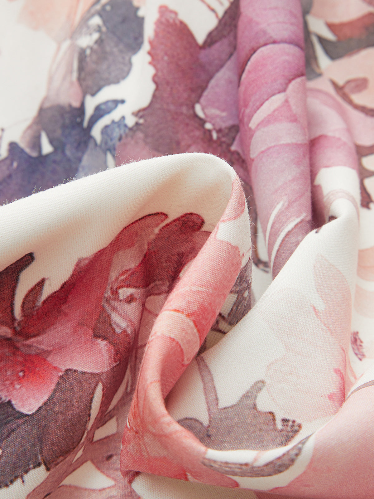 Çiçek Desenli Uzun Kollu Maksi Elbise