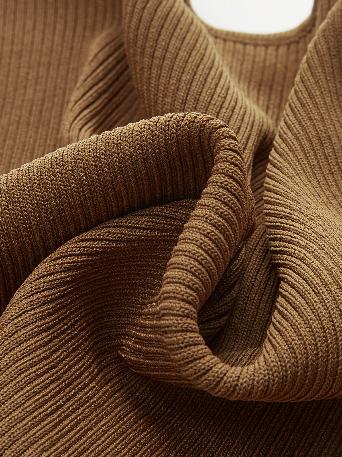 Kaburgalı Uzun Kollu Bağcıklı Üst