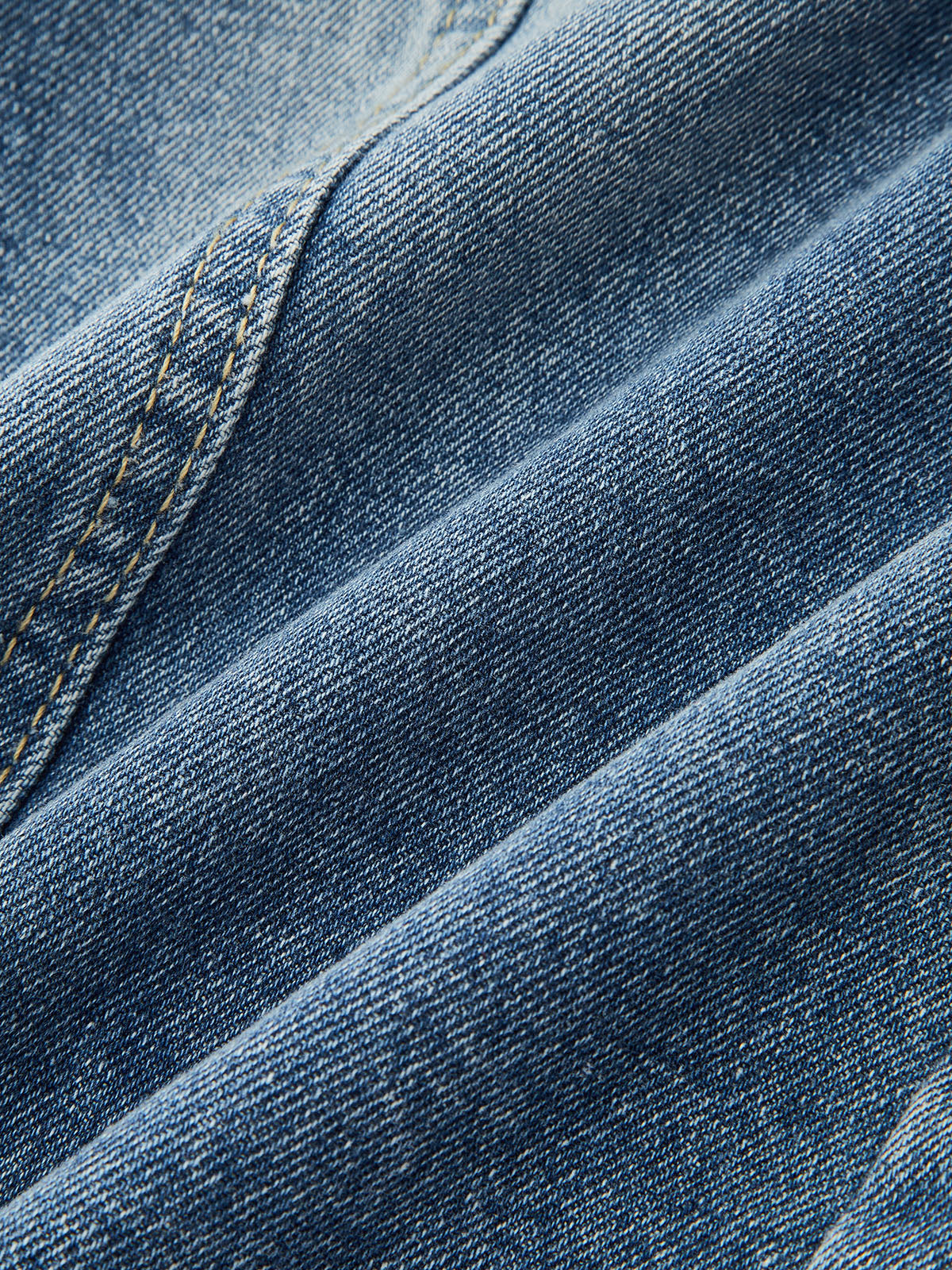 Kot Asimetrik Düğmeli Pantolon