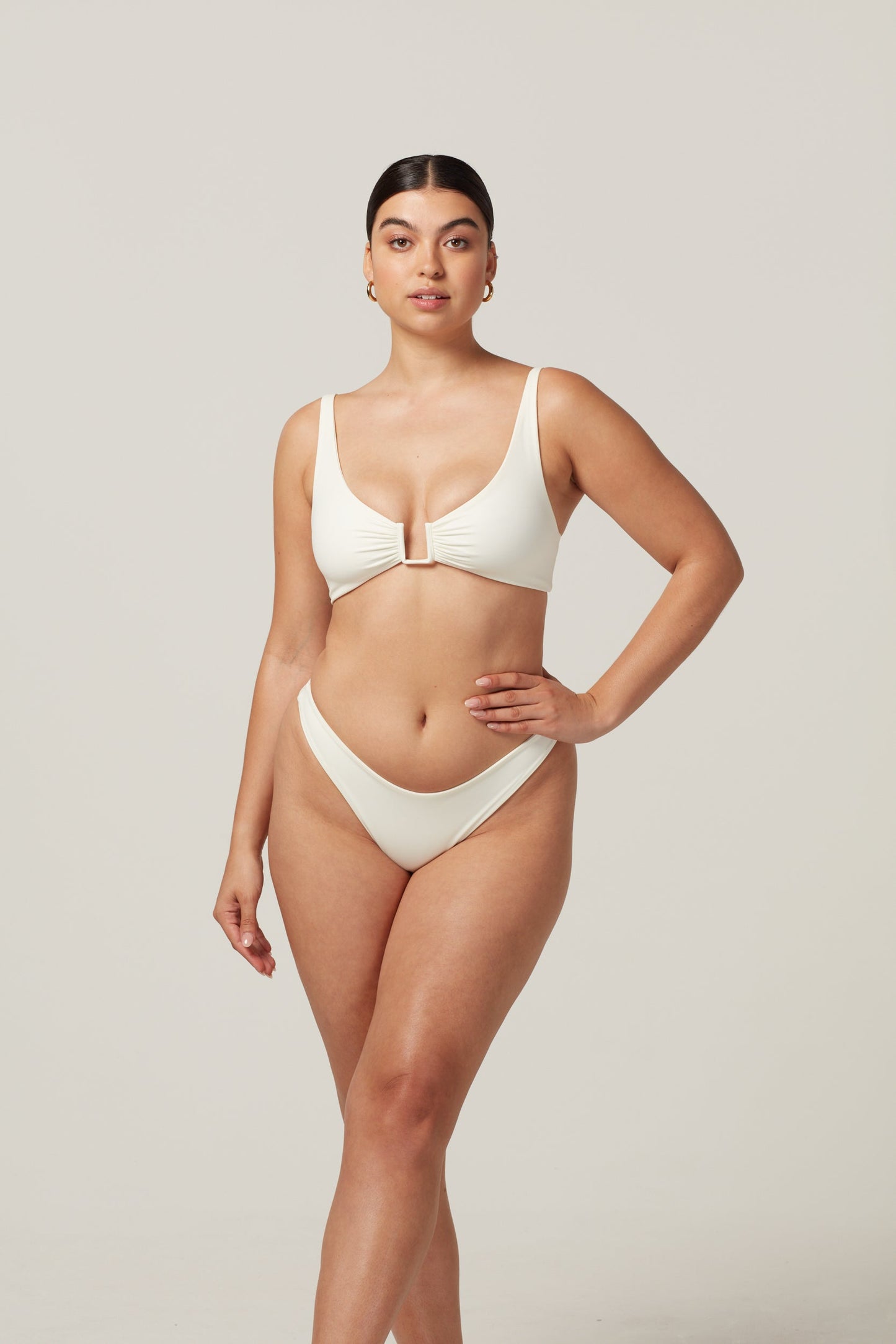 Palma Bikini Üstü - Fildişi