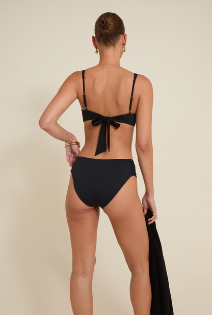 Naxos Bikini Altı - Siyah (Yumuşak Dokulu)