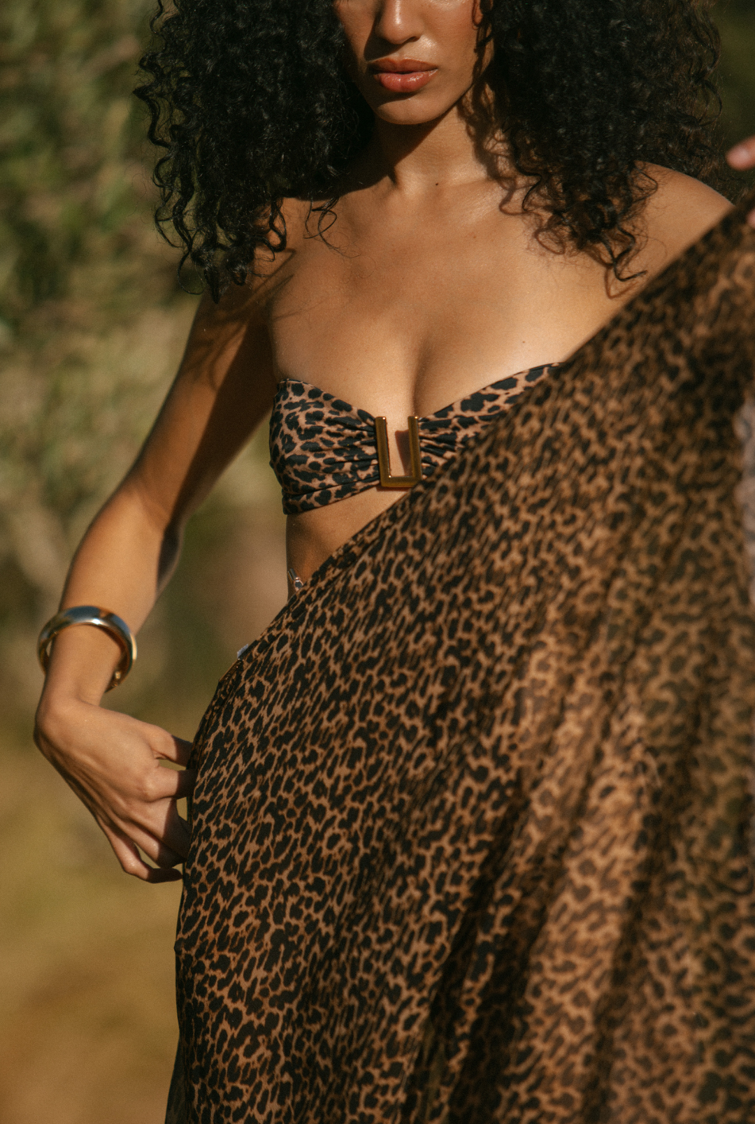 Taormina Bikini Üstü - Leopar Desen