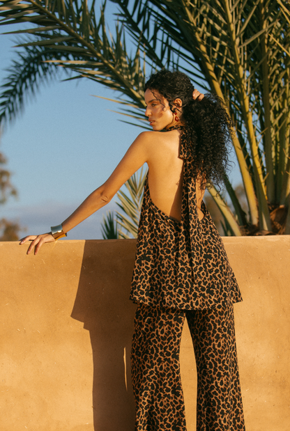 St. Barts Pantolonolon - Leopar Desen