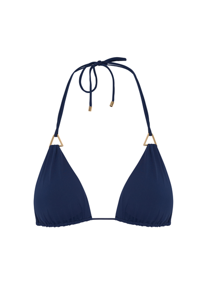 Gili Bikini Üstü - Fransız Laciverti (Yumuşak Dokulu)