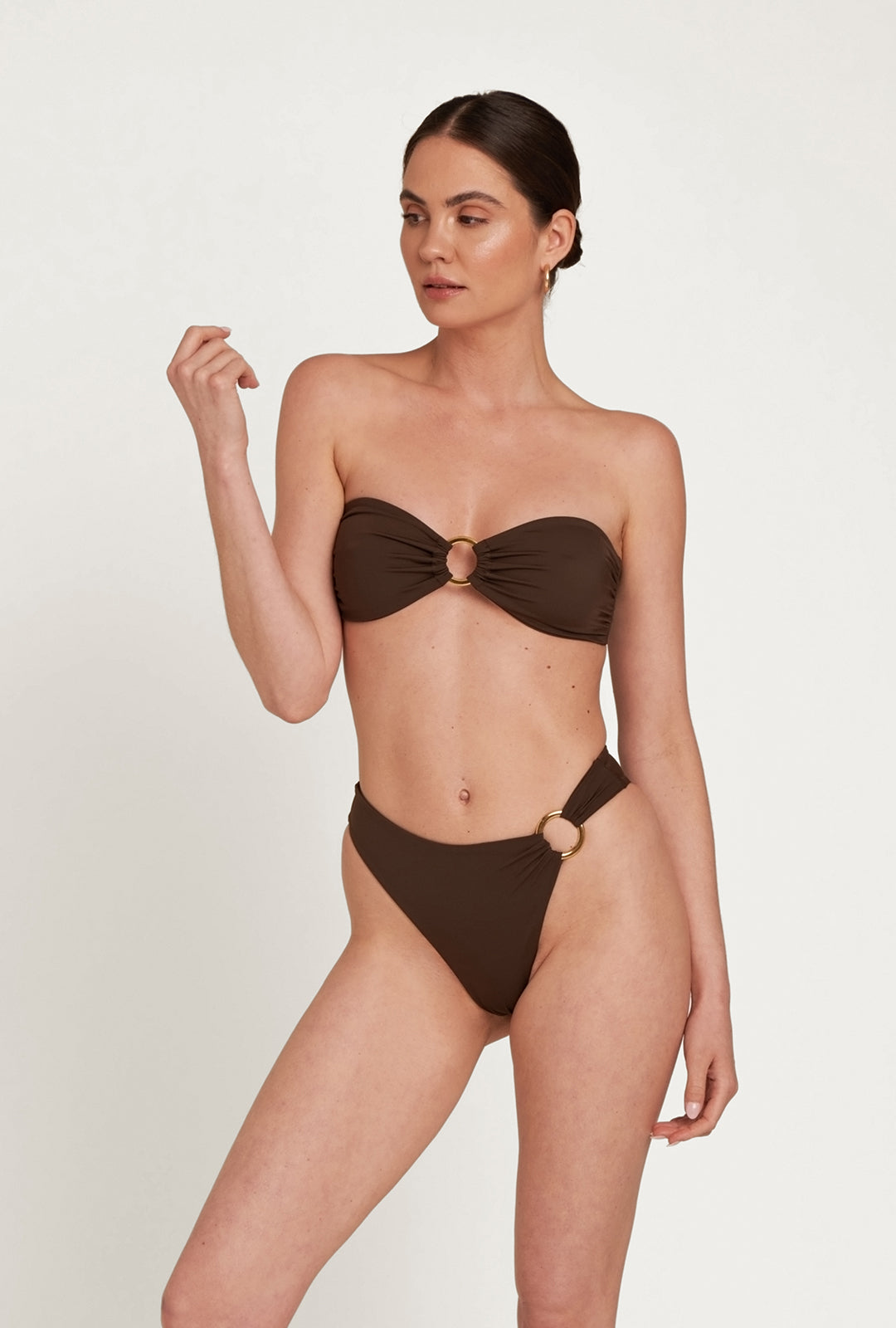 Acapulco Bikini Üstü - Espresso