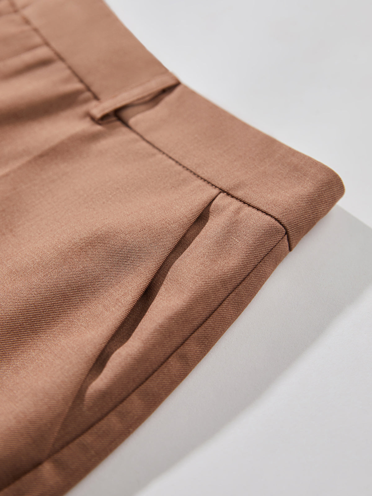 Yüksek Bel Kısa Dar Paça Düz Paça Pantolon