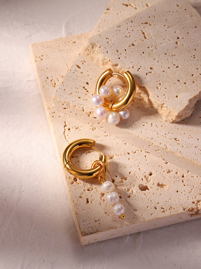 Neşe İncisi Damla Küpeler