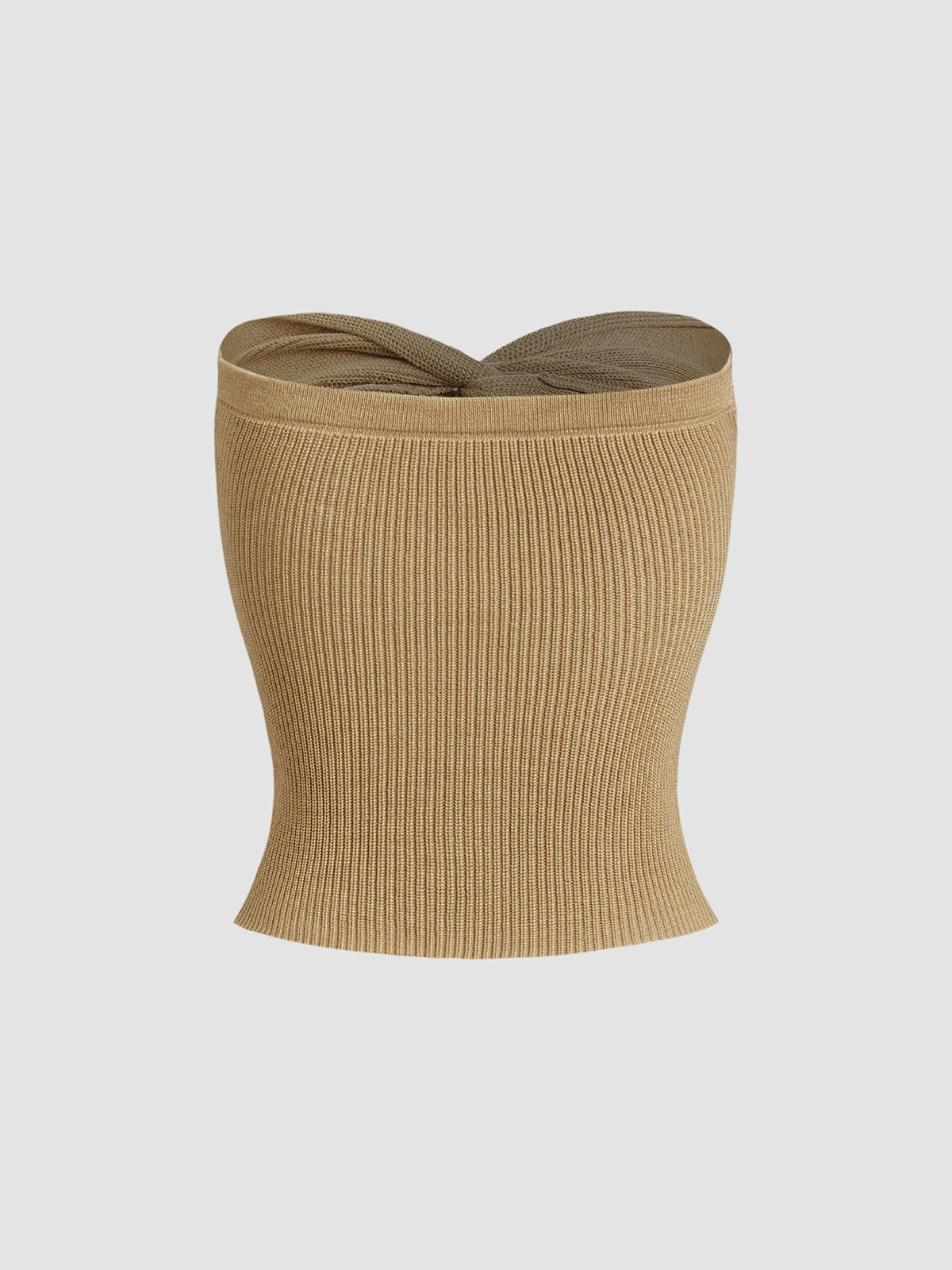 Tatlım Bükümlü Yivli Kırpılmış Tüp Askısız Üst