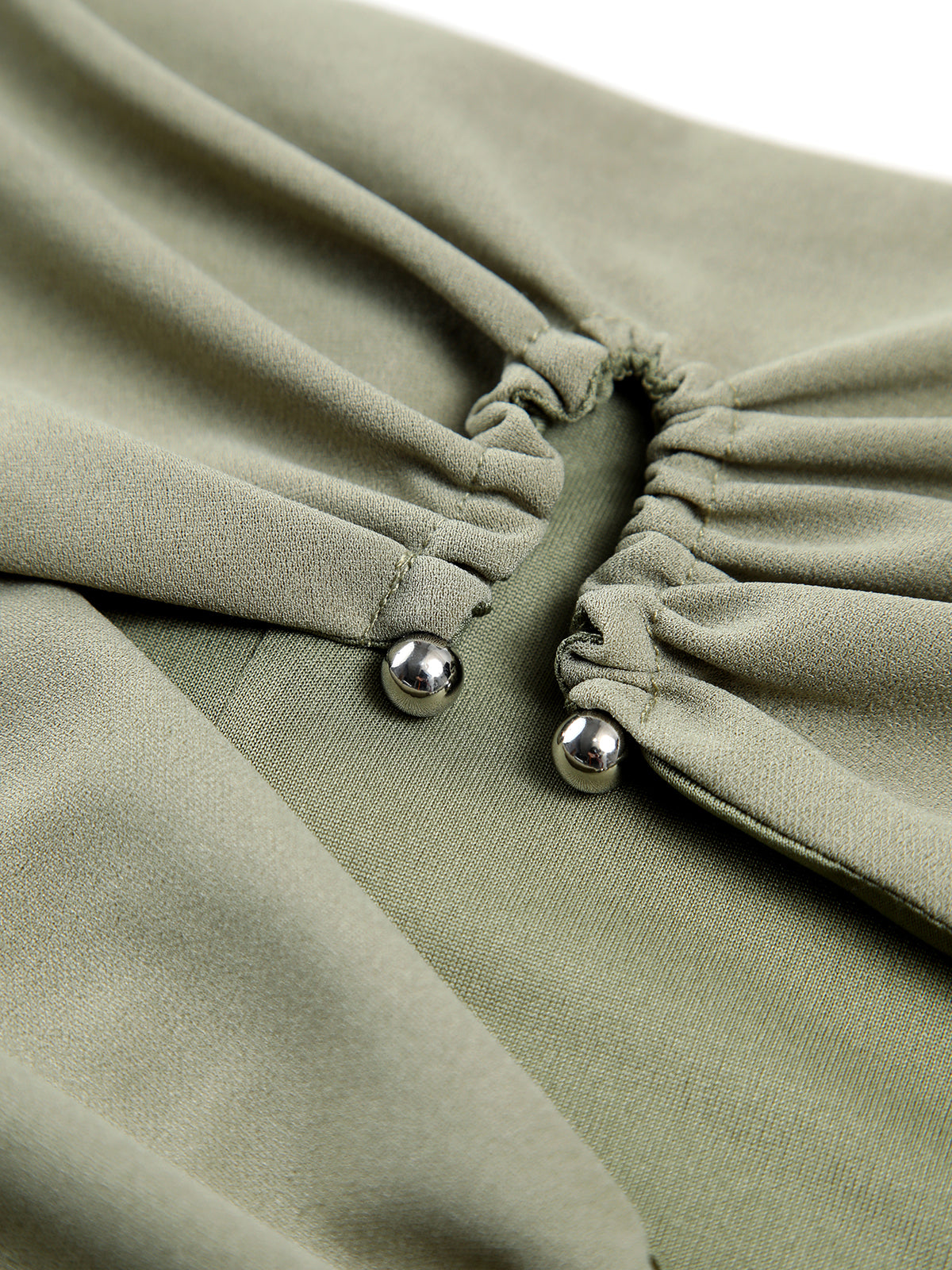 U-Halka Kesikli Fermuarlı Tüp Üst