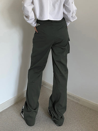 Günlük Çift Cepli Kargo Paraşüt Pantolonu