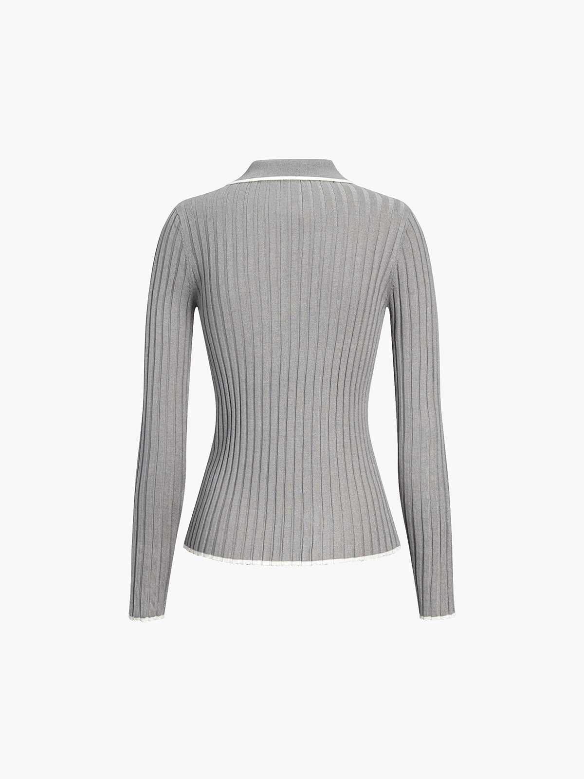 Old Money Aesthetics Polo Örgü Üst