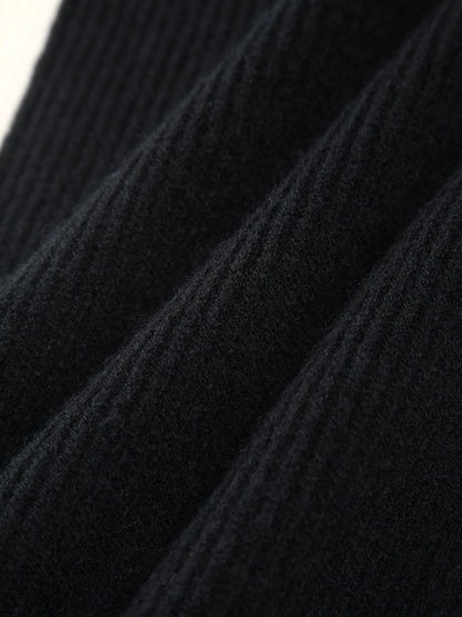 Miss Paris Çizgili İki Parçalı Örme Etek Takımı