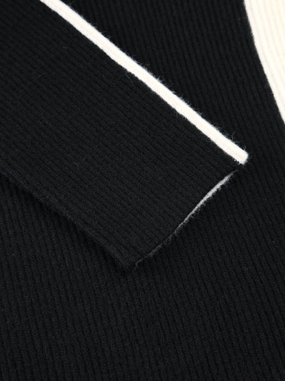 Miss Paris Çizgili İki Parçalı Örme Etek Takımı