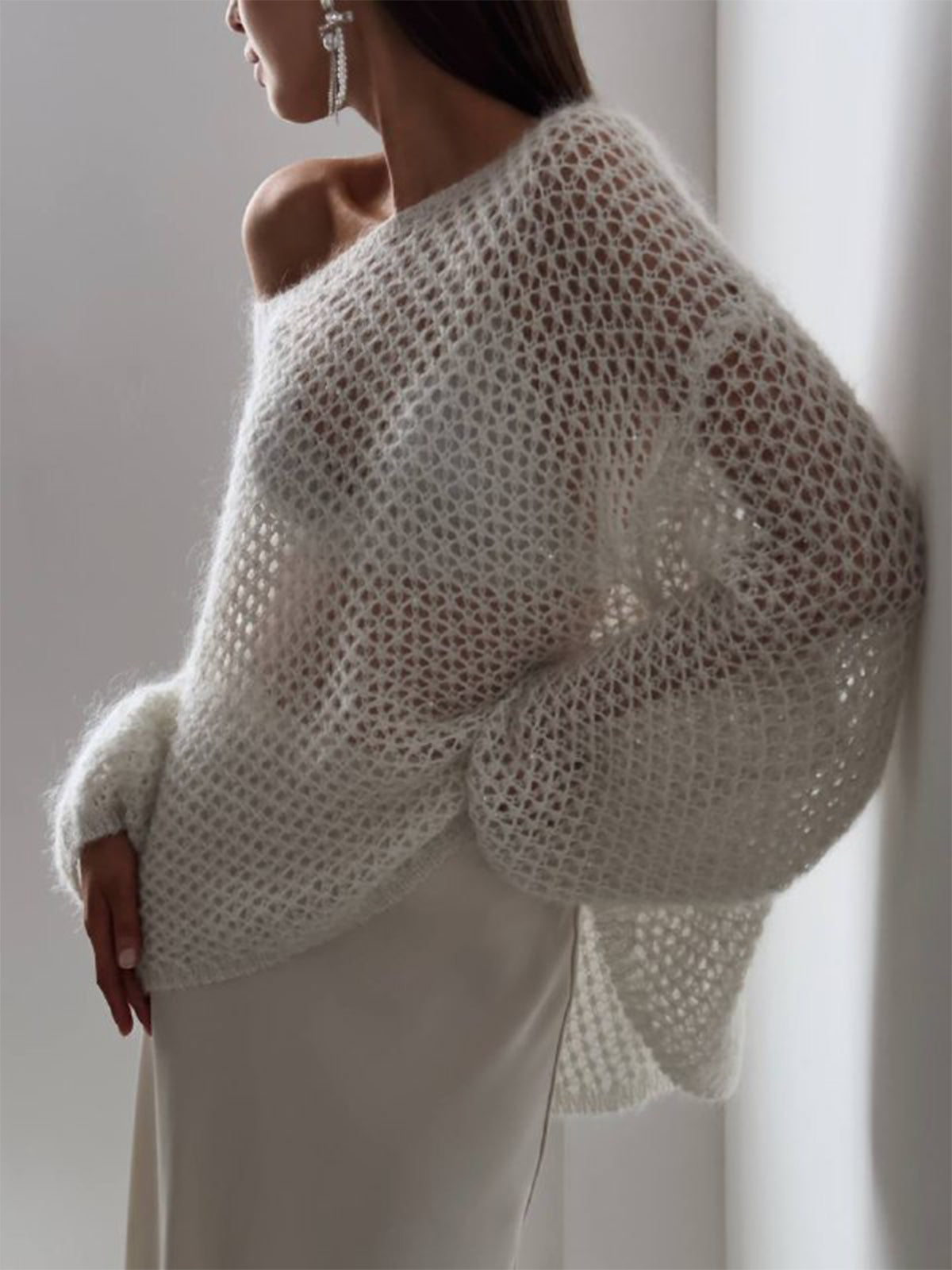 Büyük Boy Uzun Kollu Kazak