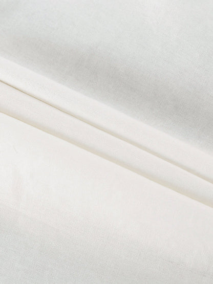 Saf Pamuklu Fırfırlı Dekor Şort Takımı