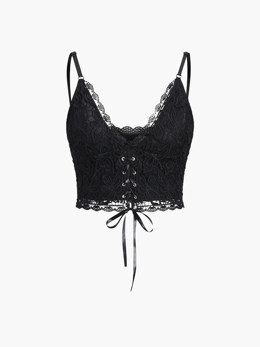 Bağcıklı Sırtı Açık Atlet Üst