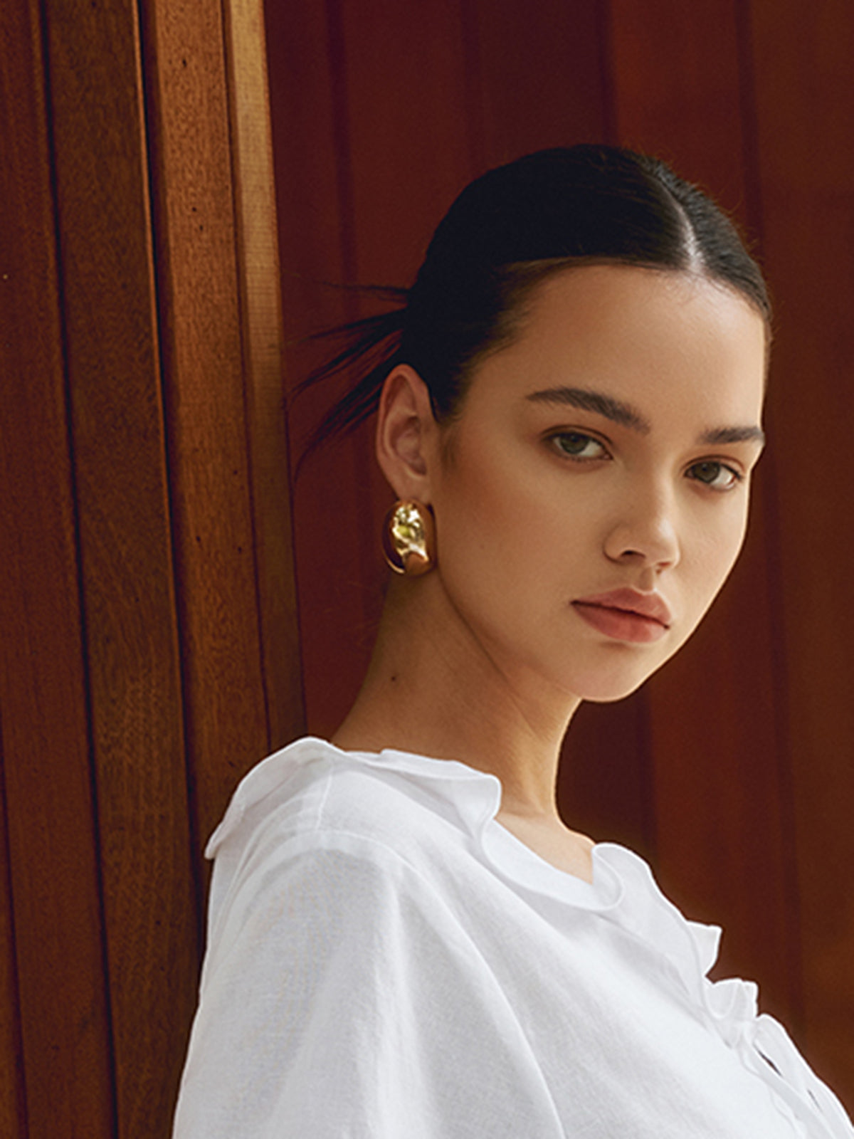 Kalın Damla Küpeler