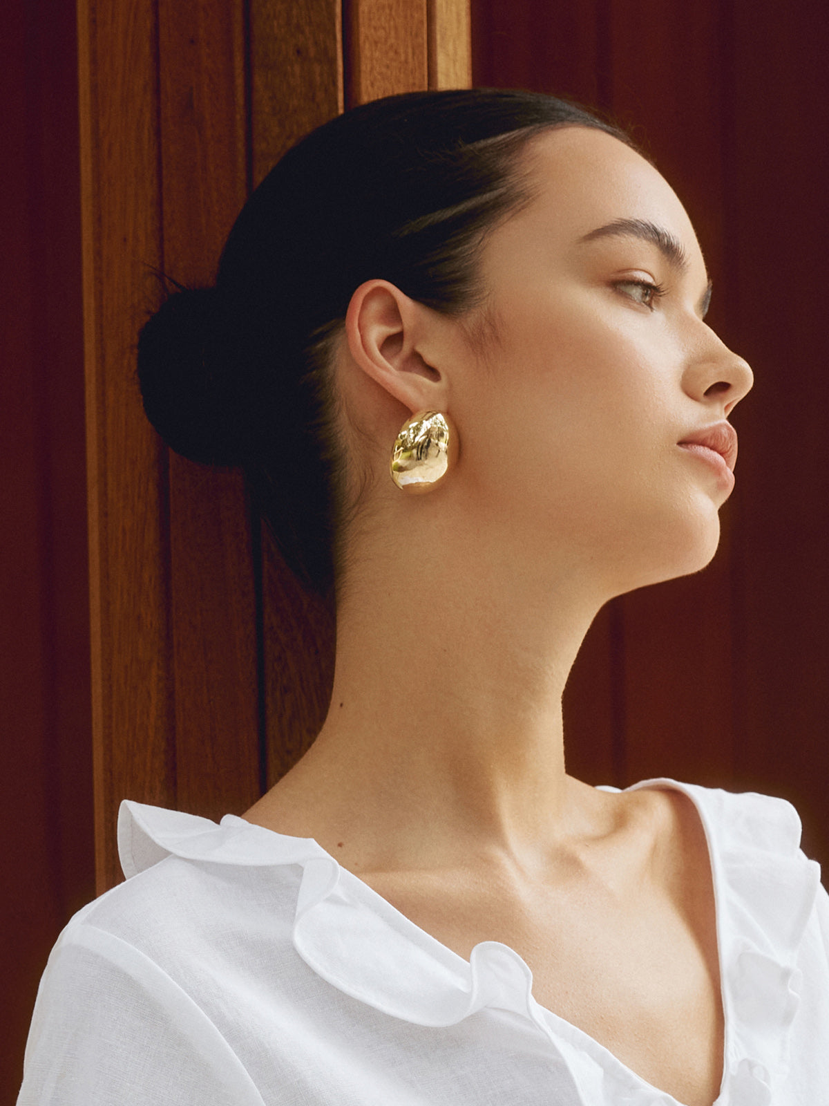 Kalın Damla Küpeler