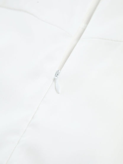 Yarı Şeffaf Askılı Uzun Elbise